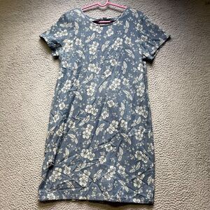 LINDA G Honolulu Muumuu Dress Womens Small Hawaii Aloha Floral Vintage